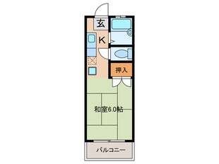 サンライフ都島の物件間取画像